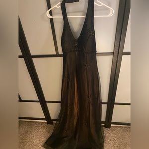 Morgan and Co. beaded prom dress size 3/4